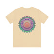 A beautiful Mandala Tee featuring intricate designs for spiritual peace and harmony