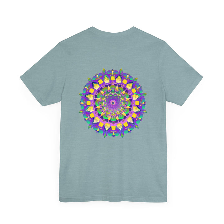 Stunning Mandala Tee featuring vibrant colors for spiritual peace and harmony