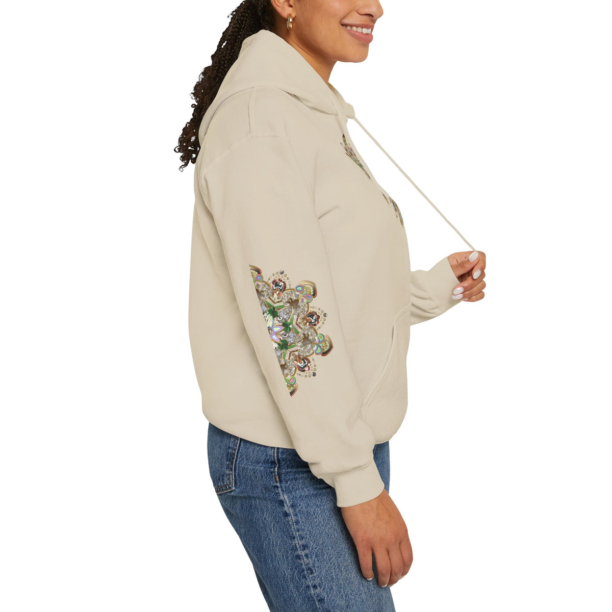 Mandala Floral Hoodie