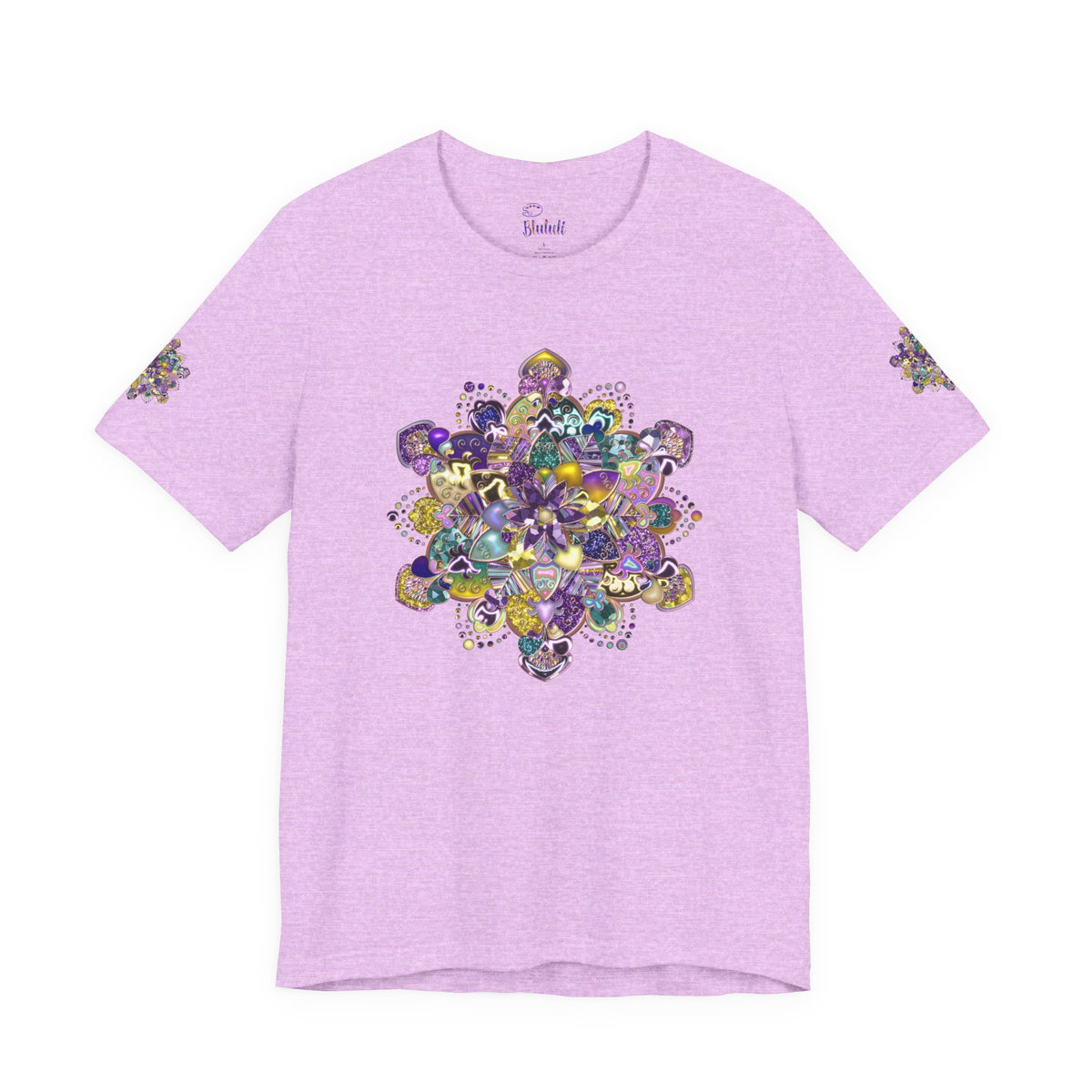 Unisex Floral Jewel Mandala T-Shirt