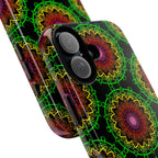 Artistic Mandala Phone Case with Bold Patterns and Modern Flair