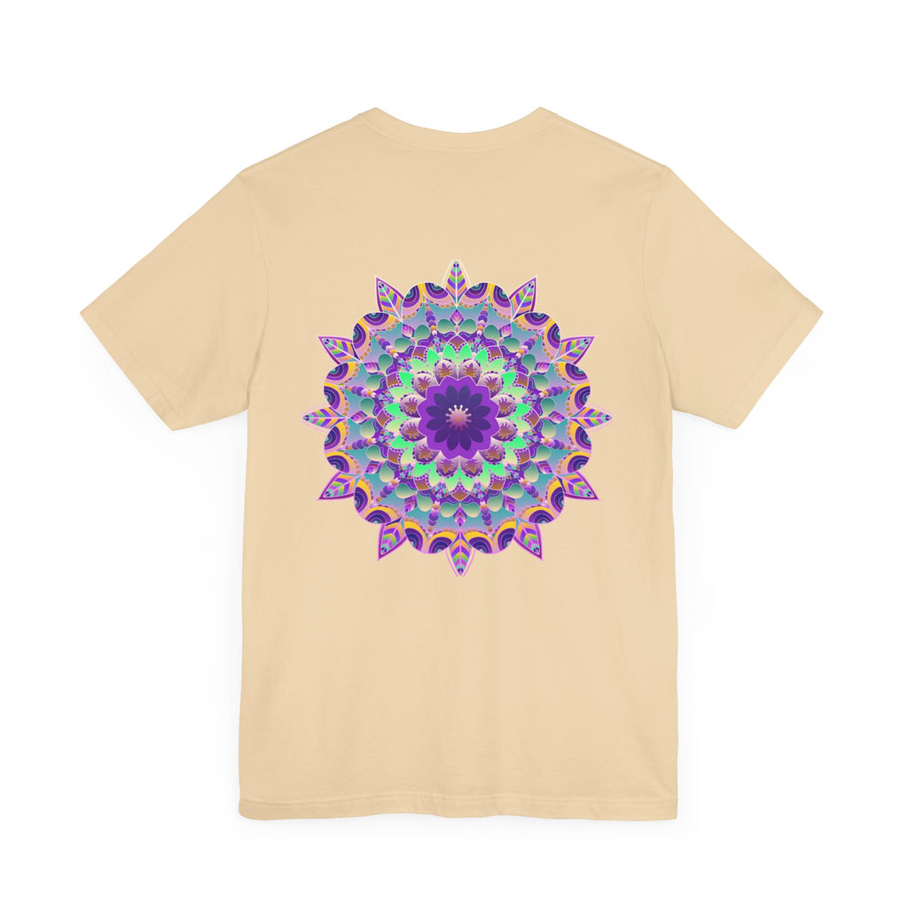 Beautiful Mandala Tee with intricate design symbolizing spiritual peace and harmony