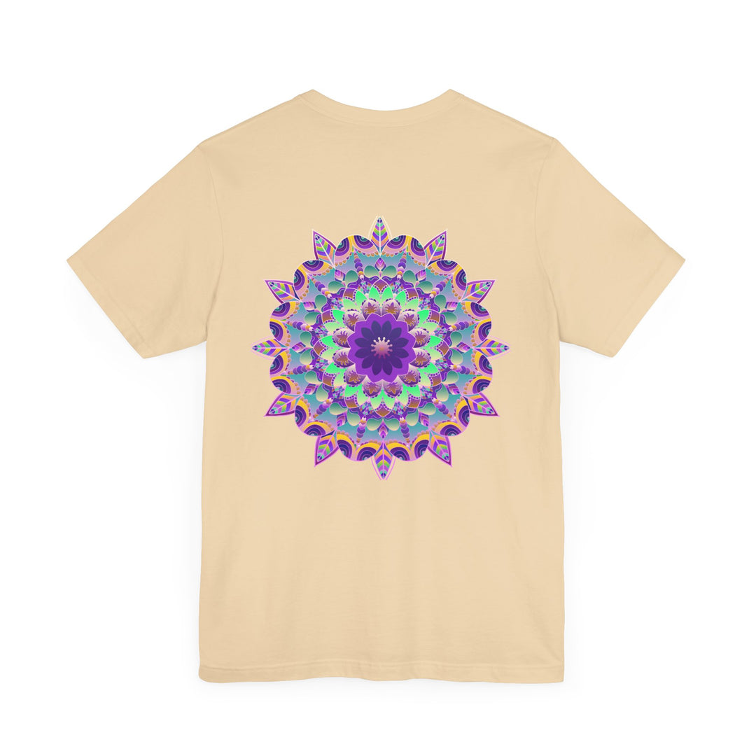 Beautiful Mandala Tee with intricate design symbolizing spiritual peace and harmony