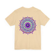 Beautiful Mandala Tee with intricate design symbolizing spiritual peace and harmony