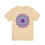 Beautiful Mandala Tee with intricate design symbolizing spiritual peace and harmony