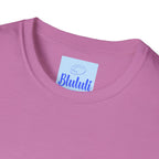 Lotus Mandala Unisex T-Shirt featuring a hand-drawn unique design by Blululi