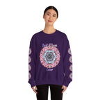 Felpa con stampa Mandala intricata "La mamma migliore di sempre"