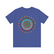 Vibrant Mandala Tee featuring a beautiful spiritual design for peace and harmony