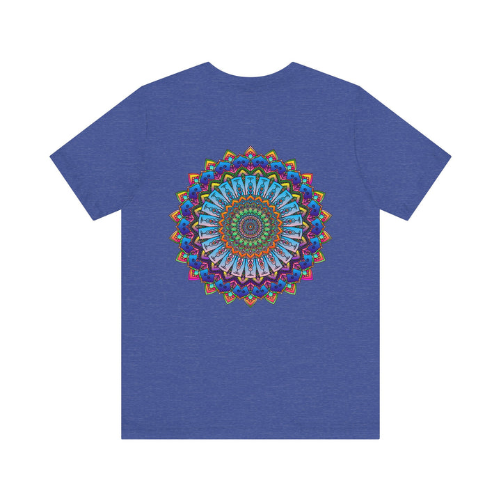 Vibrant Mandala Tee featuring a beautiful spiritual design for peace and harmony