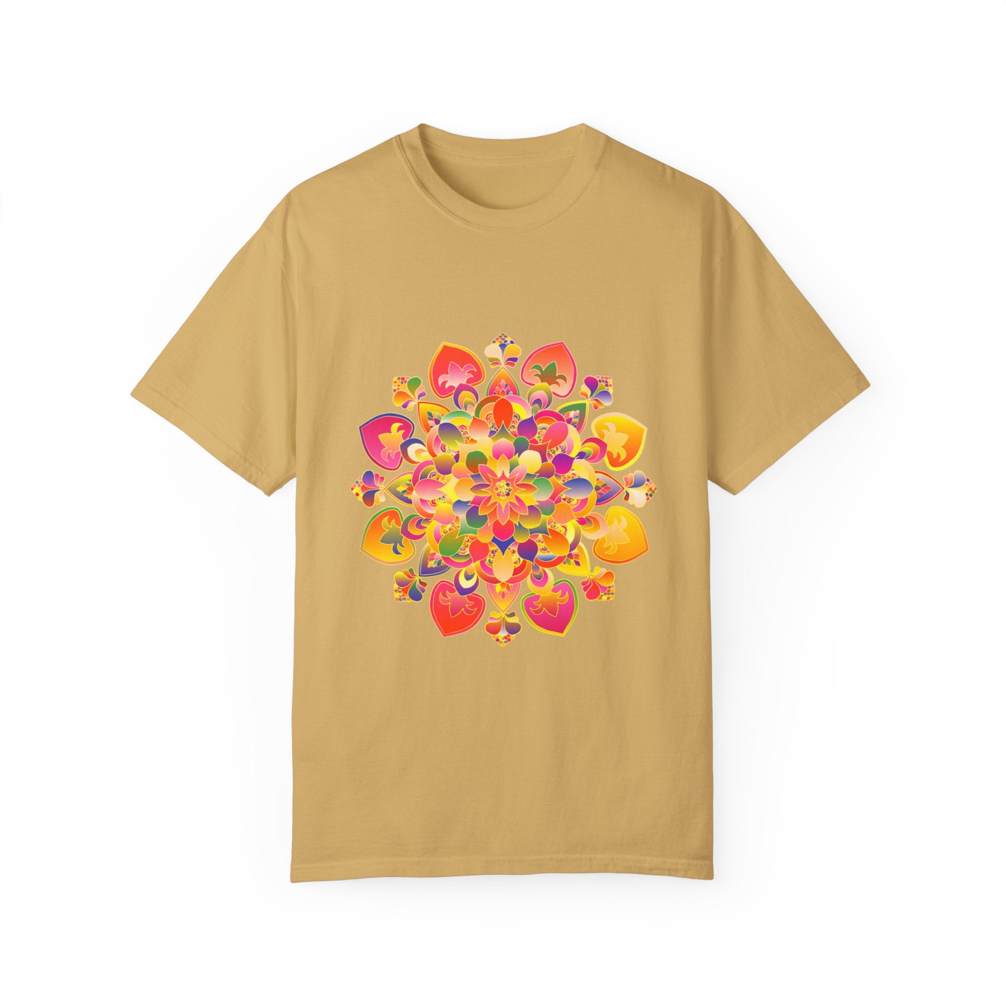  Stylish Mandala Tee with a unique and eye-catching hand-drawn pattern