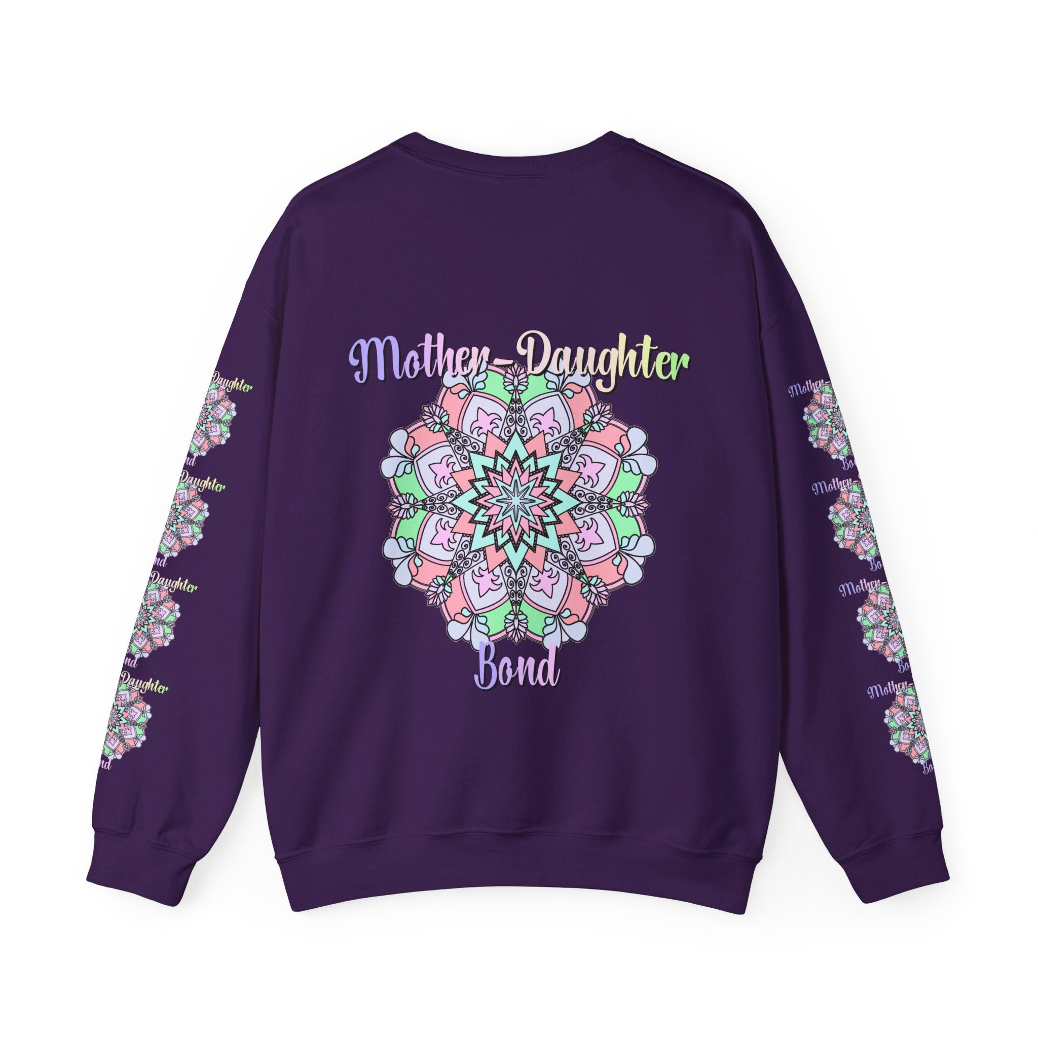 Artistic Handmade Mandalas Unisex Crewneck Sweatshirt for Casual Wear