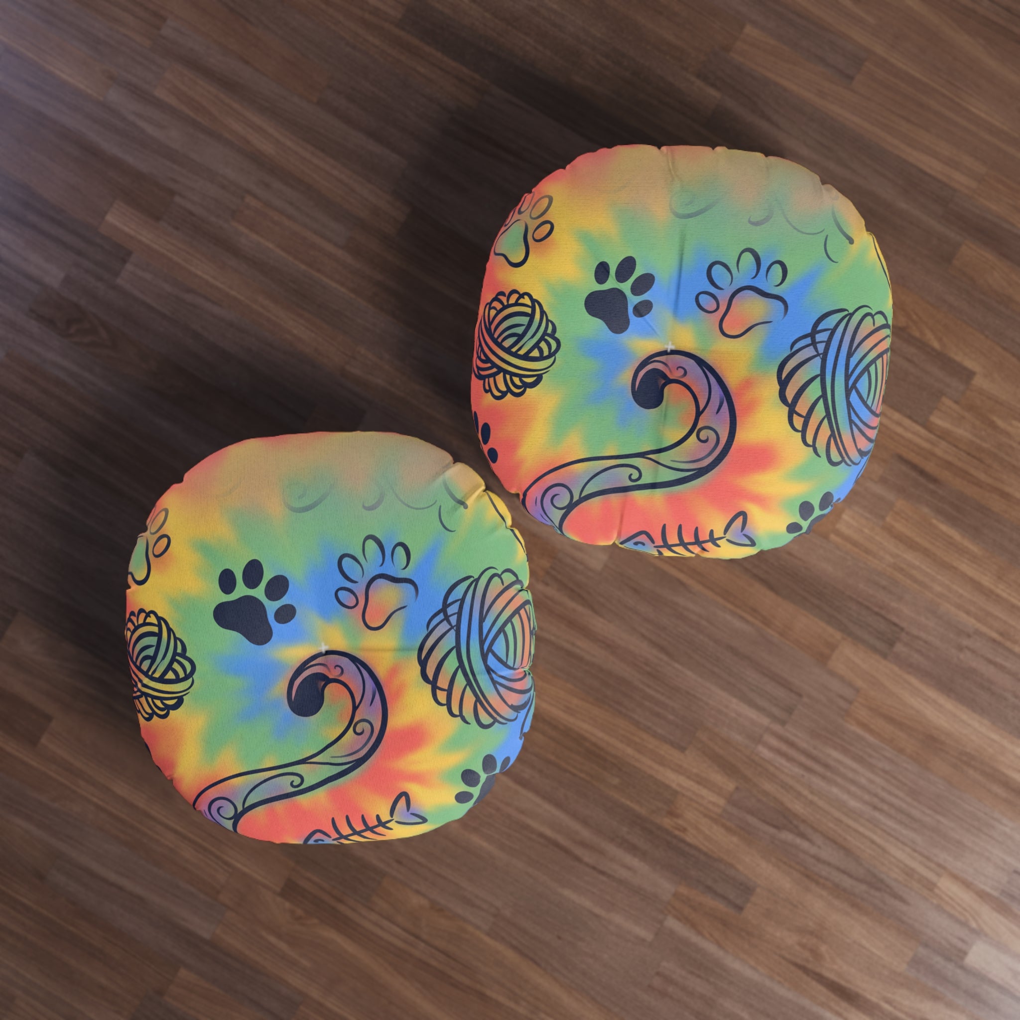 Cat inspired Floor Pillow