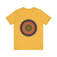 Colorful Mandala Tee with an intricate and vibrant design perfect for any occasion