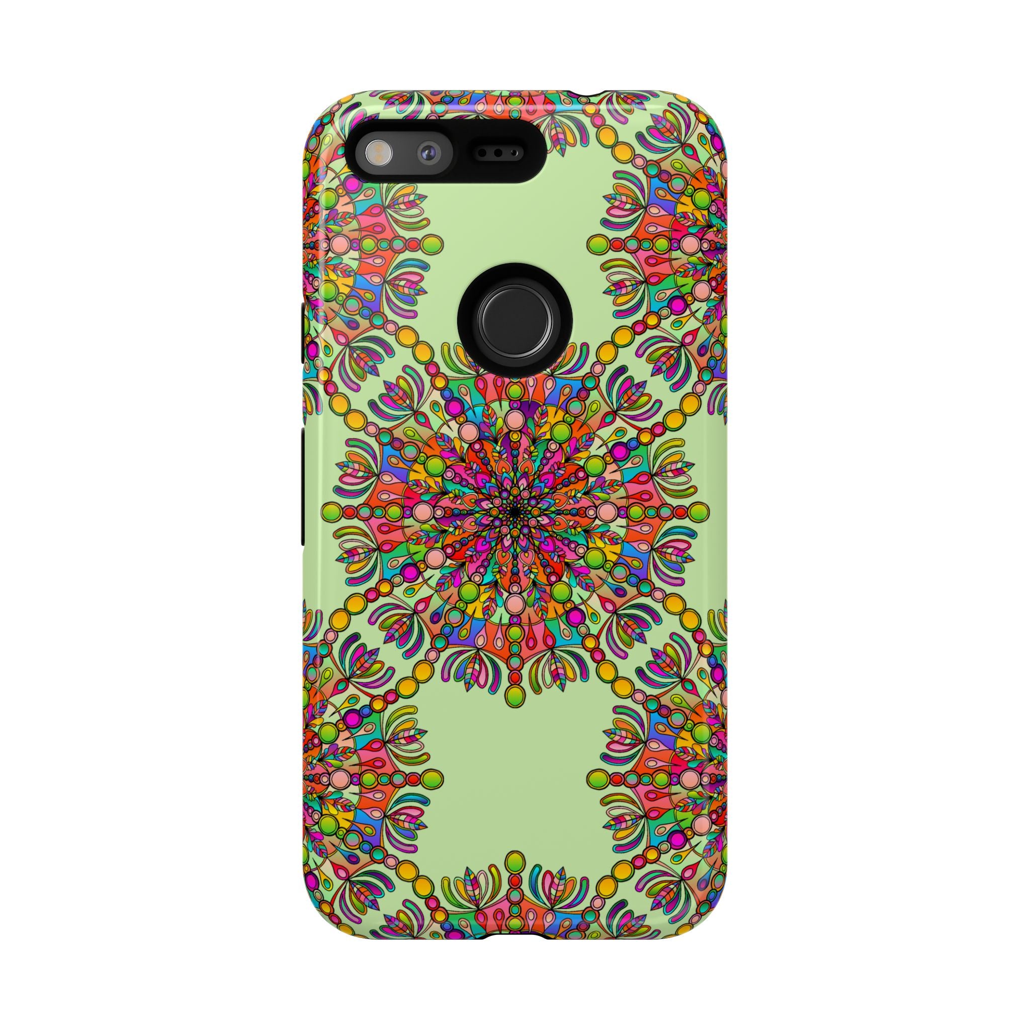 Intricate Mandala Phone Case in Lively Colors for Unique Style