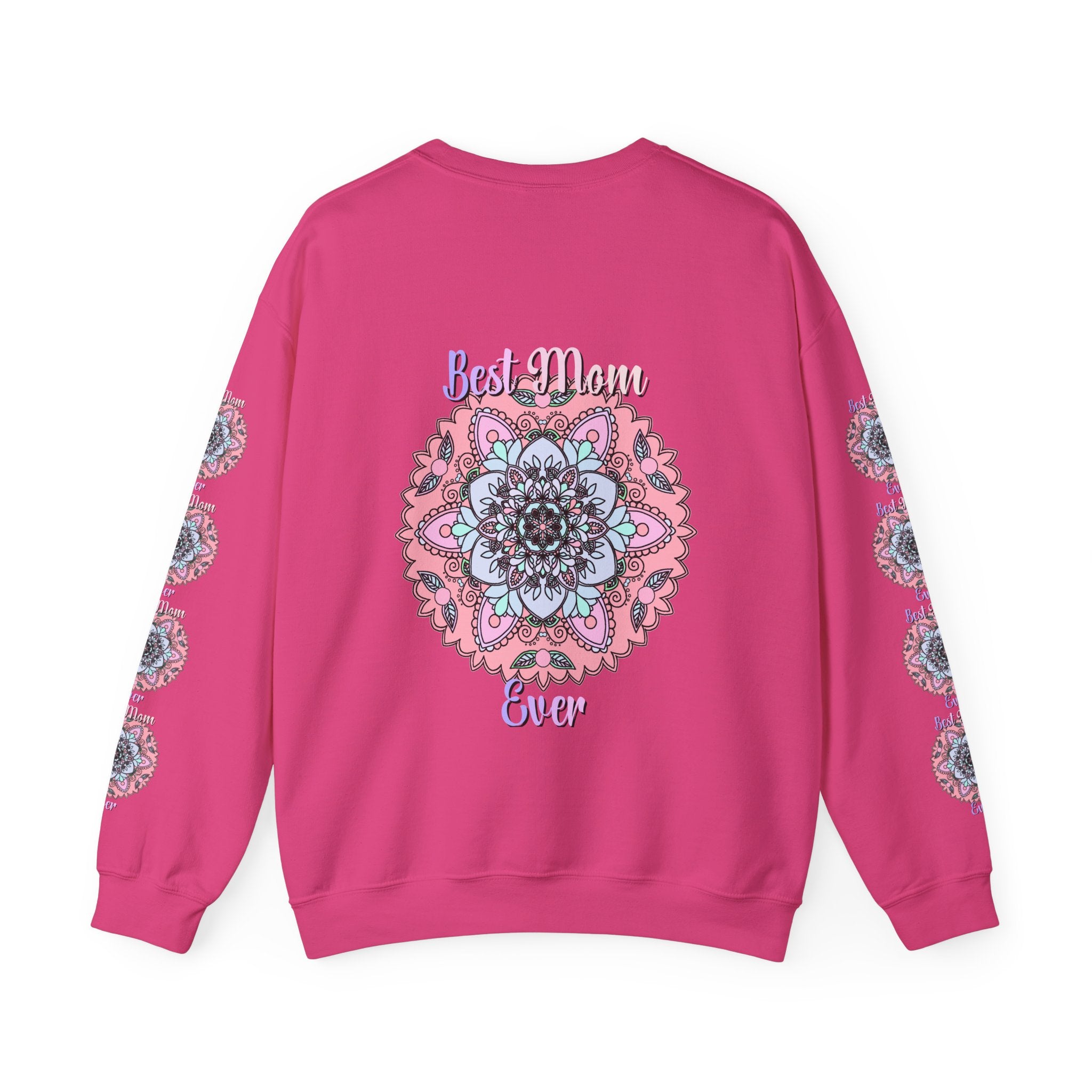 Best Mom Ever Intricate Mandala Art Sweatshirt