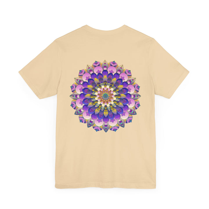  Colorful Mandala T-Shirt promoting inner peace and harmony through spiritual art