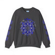 Black unisex sweatshirt with Tin and Aluminum Love 10th Anniversary design