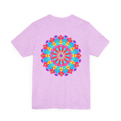 Beautiful and colorful Vibrant Mandala Tee representing spiritual peace and harmony