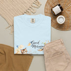 Good Morning Cat T-Shirt | Ultra-Soft Cotton Graphic Tee