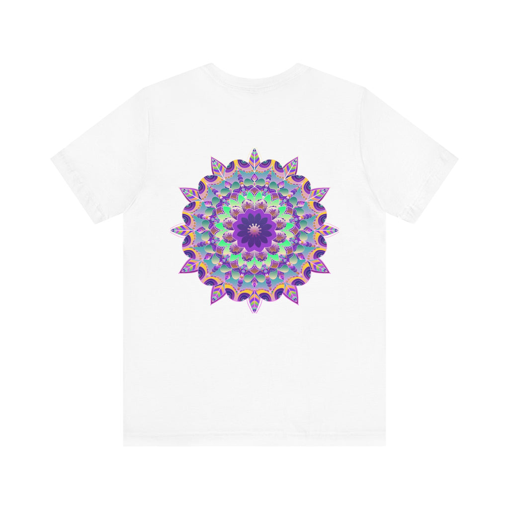 Beautiful mandala tee featuring intricate design for spiritual peace and harmony