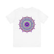 Beautiful mandala tee featuring intricate design for spiritual peace and harmony