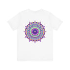 Beautiful mandala tee featuring intricate design for spiritual peace and harmony