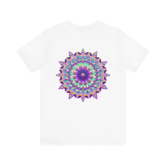 Beautiful mandala tee featuring intricate design for spiritual peace and harmony