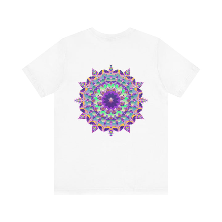 Beautiful mandala tee featuring intricate design for spiritual peace and harmony