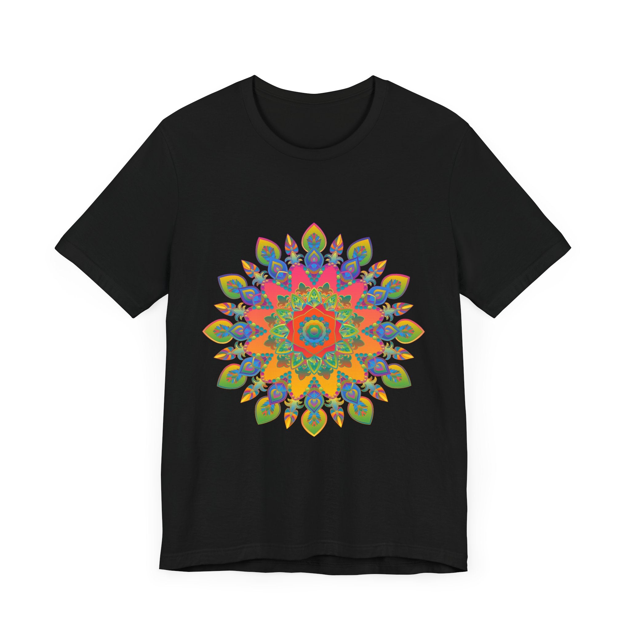 Beautiful and vibrant Mandala Tee with an intricate and eye-catching design