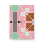 Rivista con copertina rigida Minimal Forms — Design geometrico nordico Bauhaus