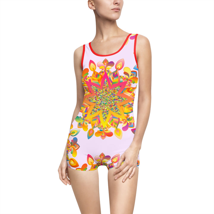 Swimsuit Vintage Mandala Art Women's