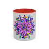  Stunning Mug with Mandala Design on Light Grey Background 