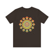 Man wearing Mandala Peace & Harmony T-Shirt with serene expression