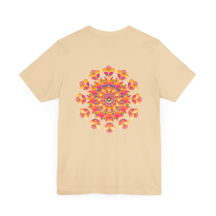 Vibrant Mandala Tee with intricate spiritual patterns for inner peace