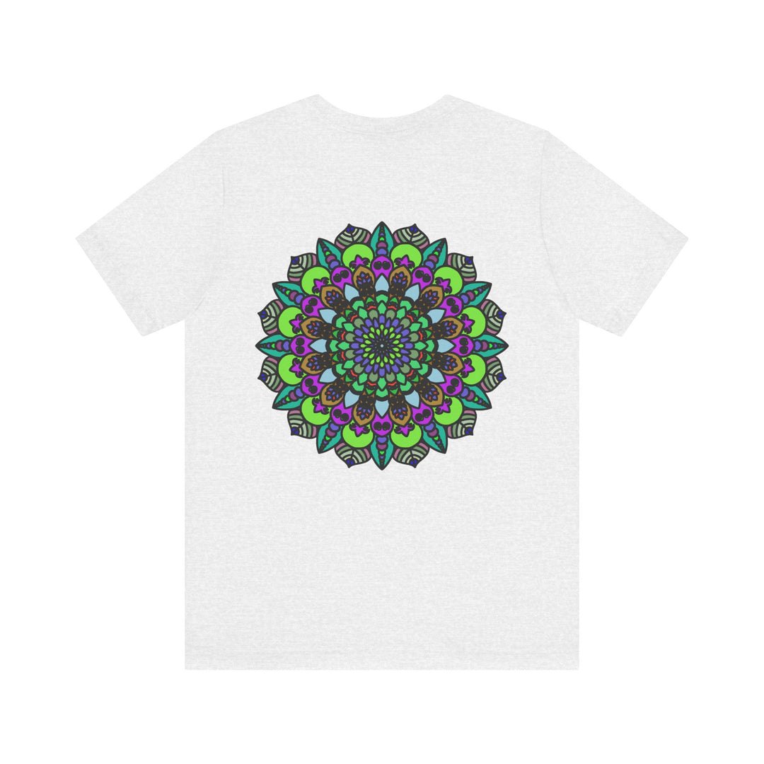 Beautiful and calming mandala design on a high-quality t-shirt