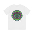 Beautiful and calming mandala design on a high-quality t-shirt