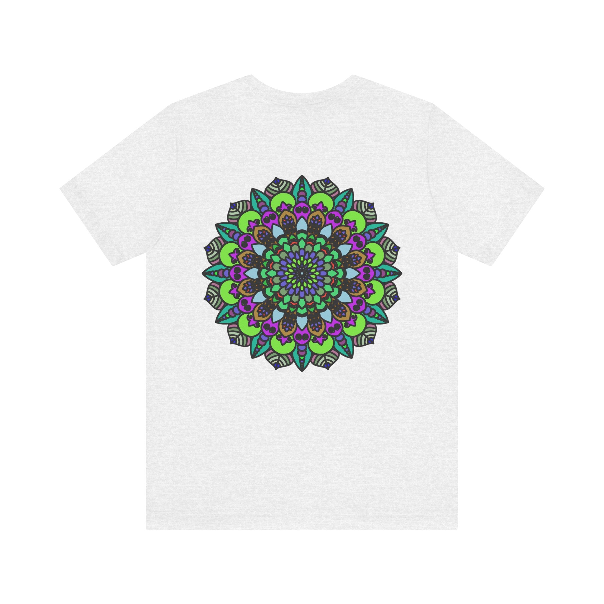 Beautiful and calming mandala design on a high-quality t-shirt