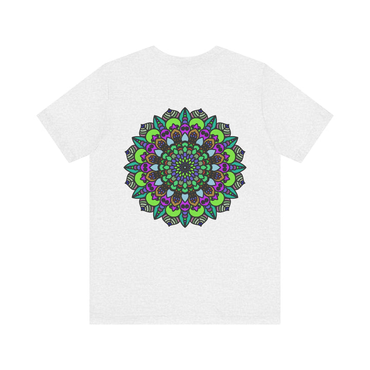 Beautiful and calming mandala design on a high-quality t-shirt