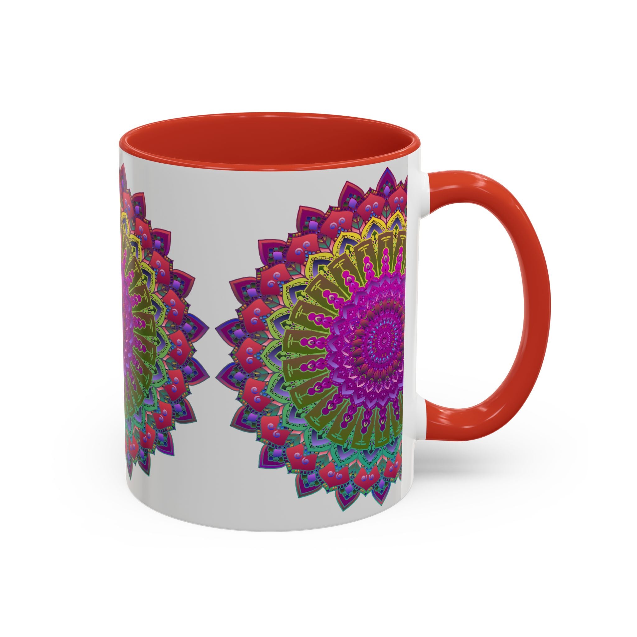 Intricately Designed Mandala Art Mug with Eye-Catching and Detailed Design