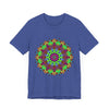 Vibrant Mandala Tee featuring a cosmic and interconnected design, perfect for adding a pop of color and spirituality to your wardrobe