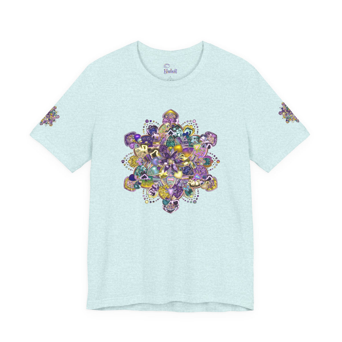 Unisex Floral Jewel Mandala T-Shirt