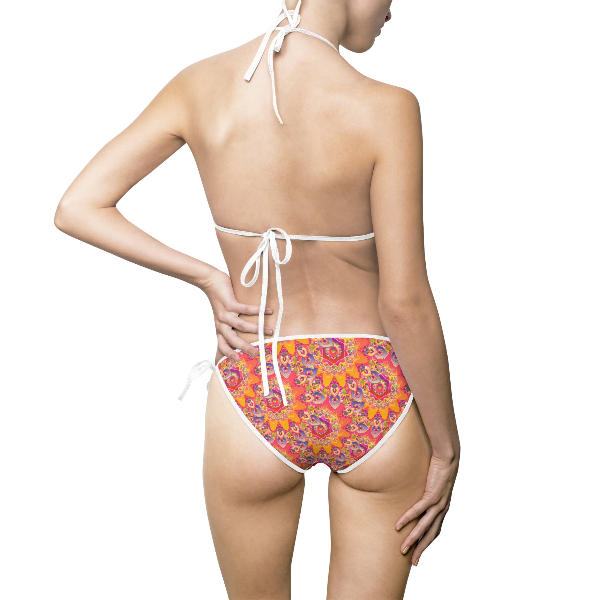 Bikini-Set mit Mandala-Print für strahlende Strandstimmung