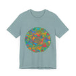 Vibrant Mandala Tee featuring a beautiful design for peace and tranquility