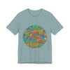 Vibrant Mandala Tee featuring a beautiful design for peace and tranquility