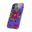 Colorful hand drawn mandala rainbow design phone case for protection and style