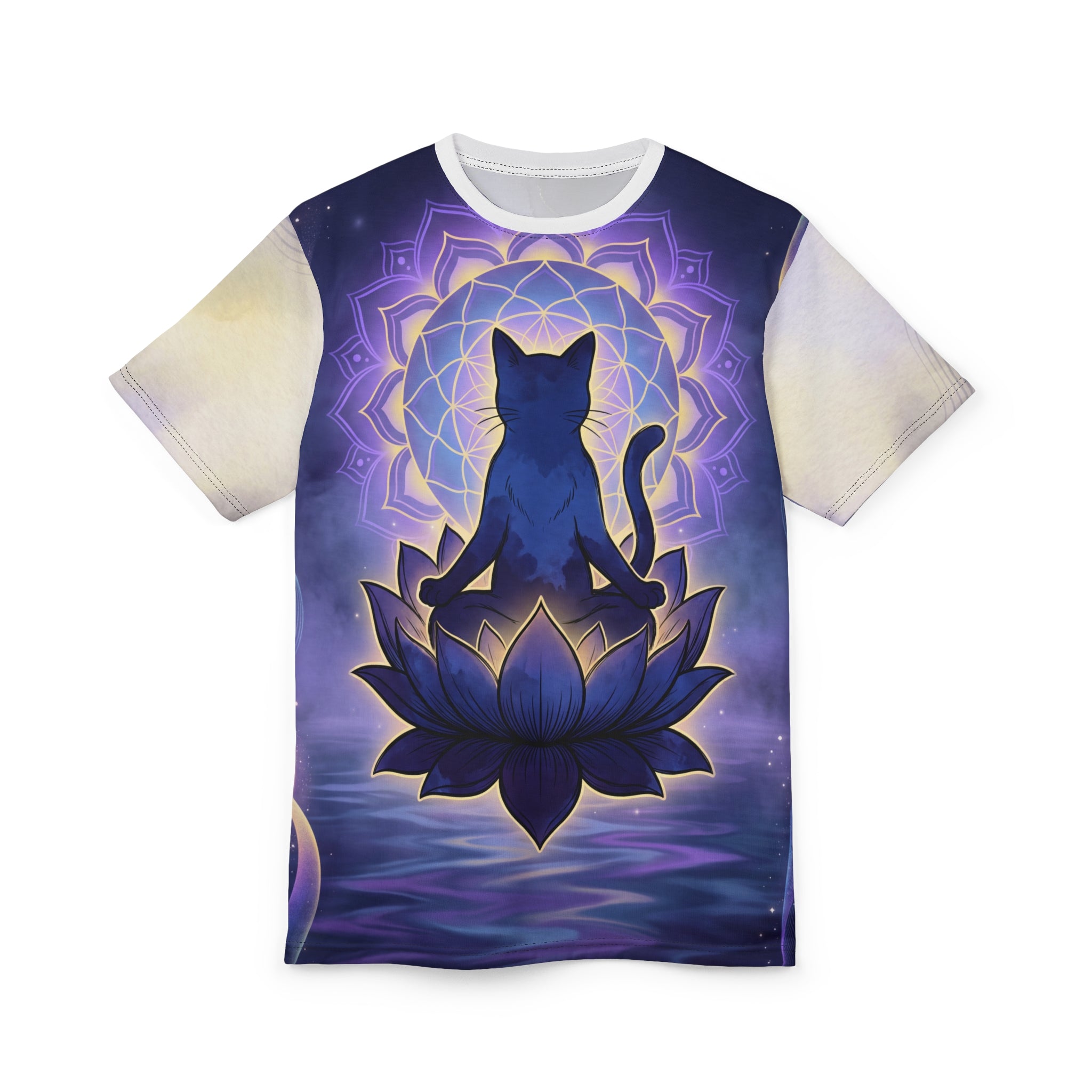 Katzengeist: T-Shirt mit himmlischem Führer