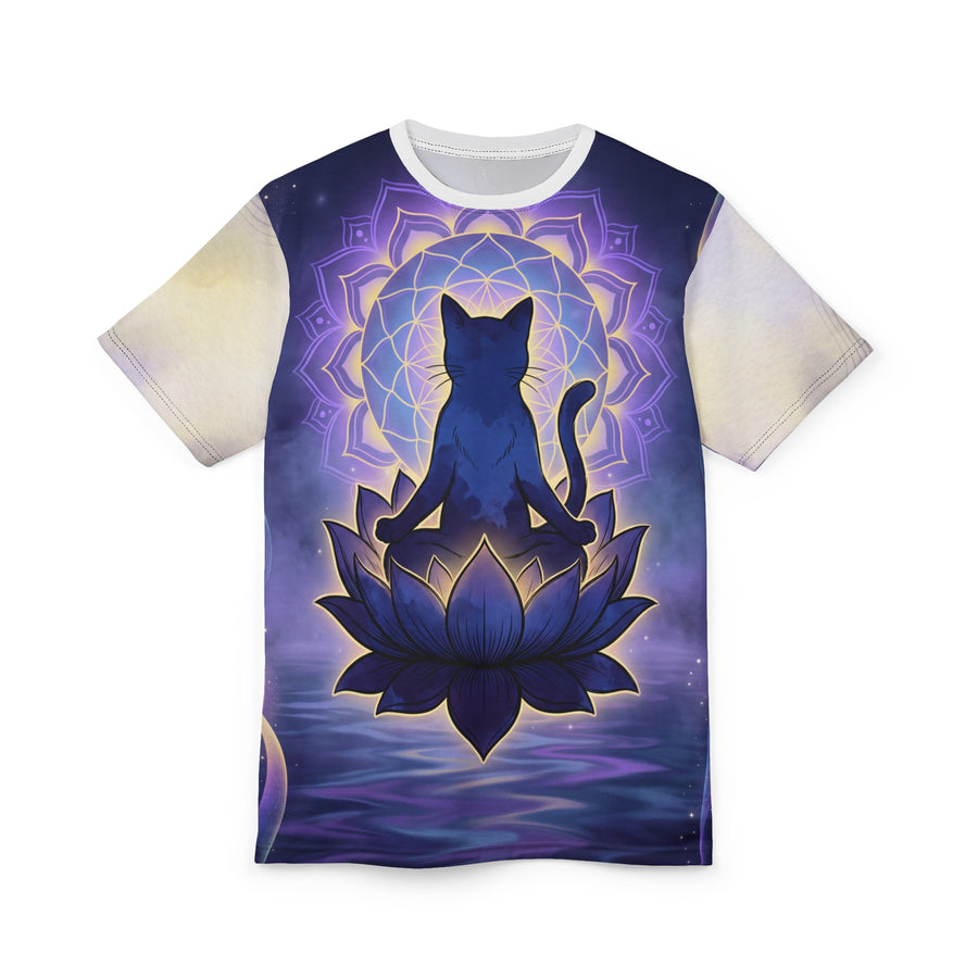 Katzengeist: T-Shirt mit himmlischem Führer