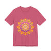 Vibrant Mandala T-Shirt featuring a colorful and detailed design with intricate patterns and bold, eye-catching colors