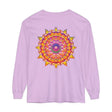 Colorful and intricate mandala design long sleeve t-shirt for all genders