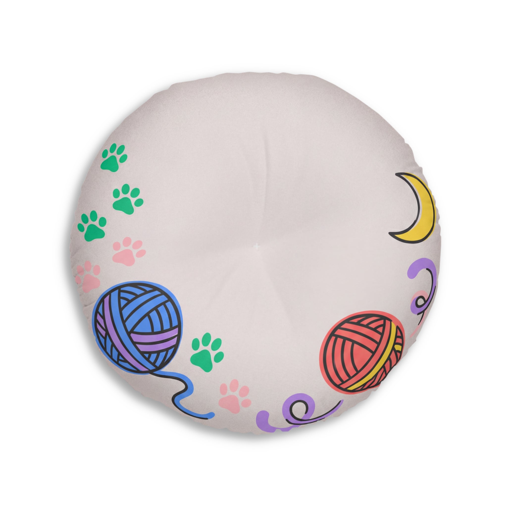 Surreal Cat Daydream Floor Pillow